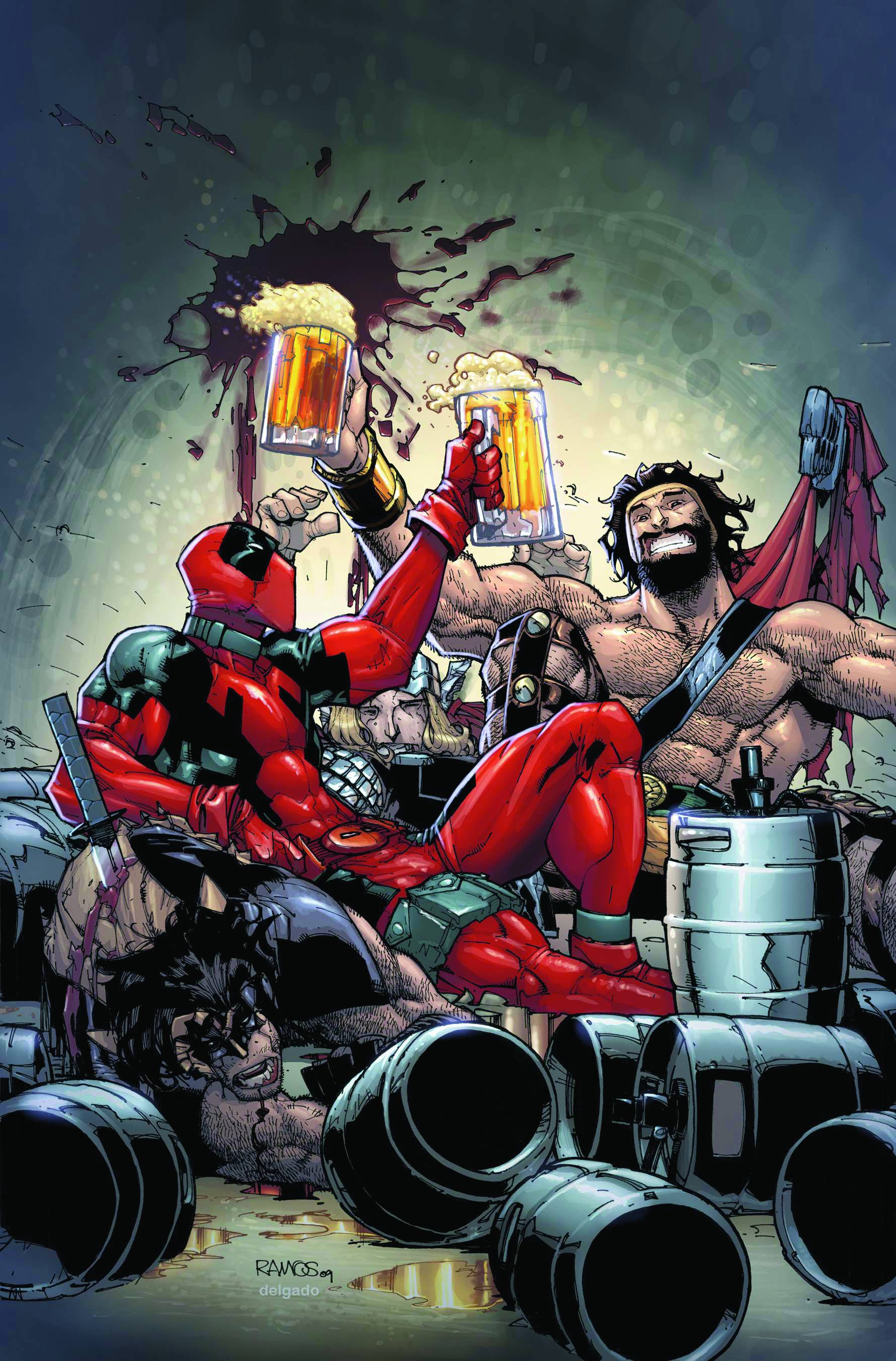 Cantina Estrictamente Tranvía Deadpool Team-Up #899 (2nd Printing Variant) (2009) | ComicHub