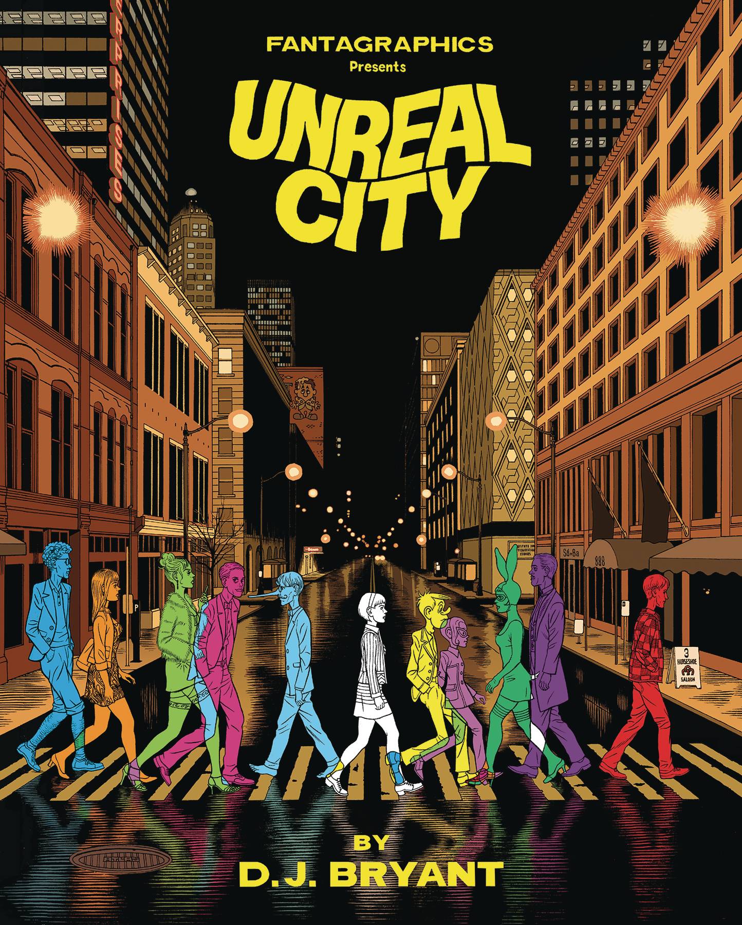 Unreal City Hardcover Graphic Novel (Mature)