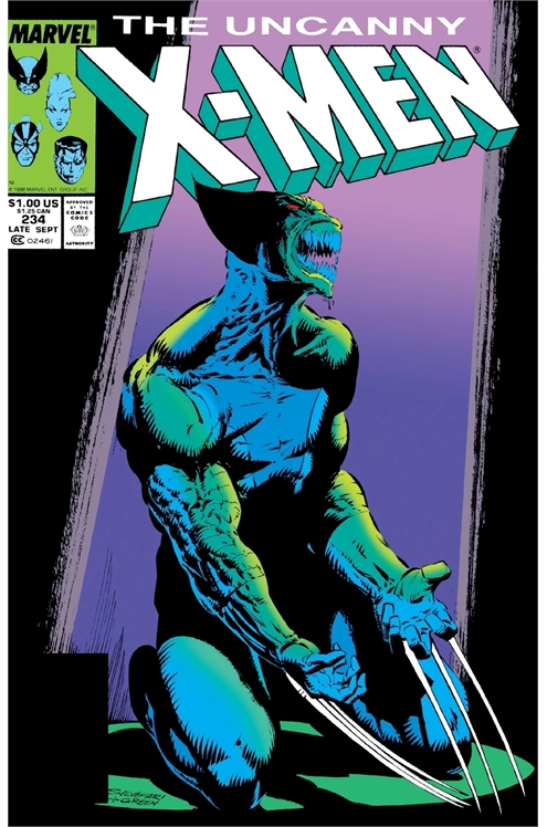 Uncanny X-Men Volume 1 #234 Newsstand Edition