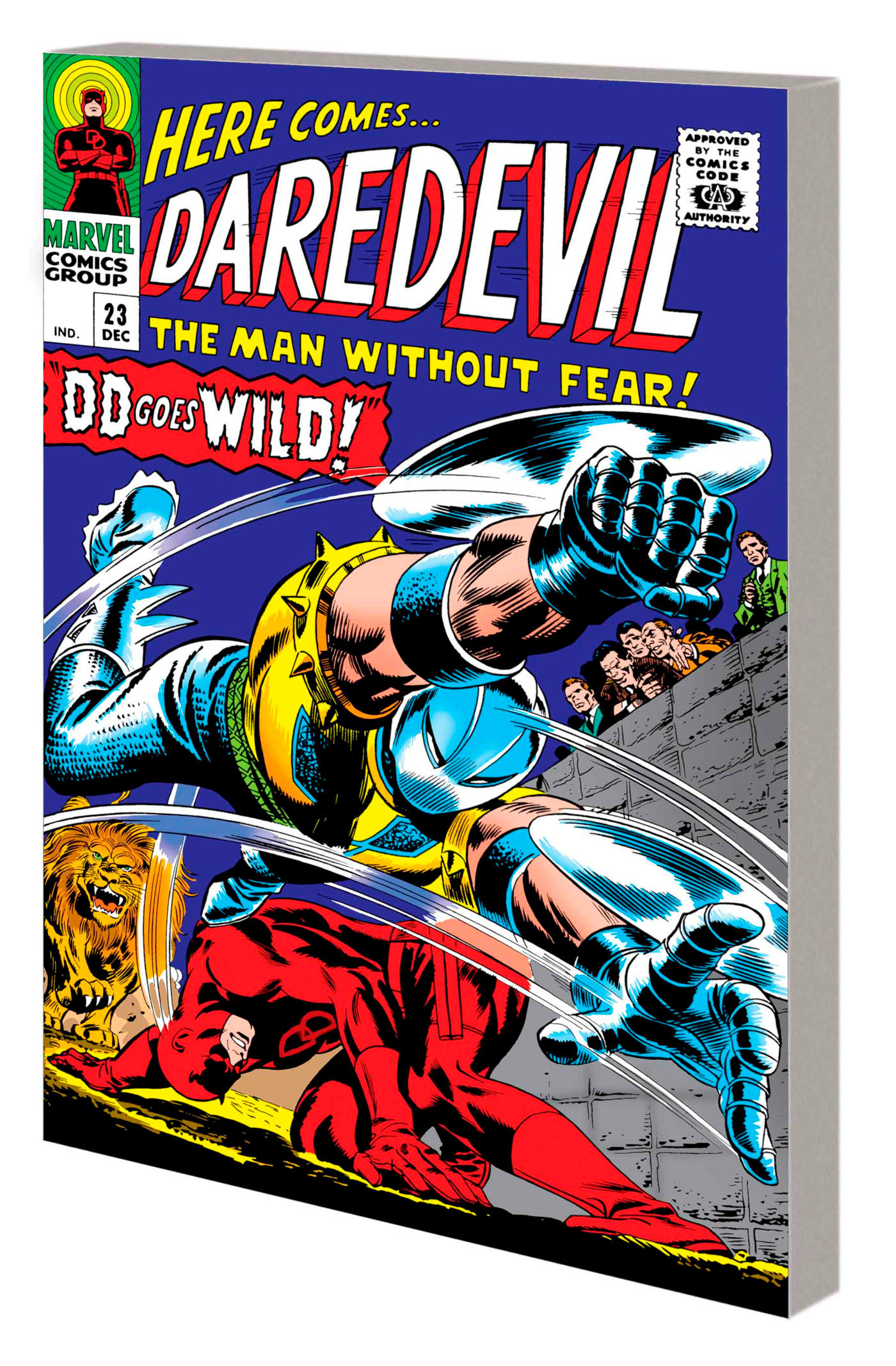 Mighty Marvel Masterworks Daredevil Graphic Novel Volume 3 Unmasked Direct Market Edition