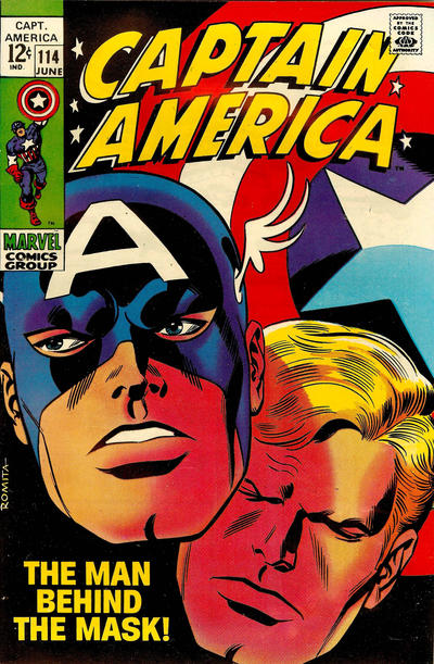 Captain America #114 (1968)-Fine (5.5 – 7)