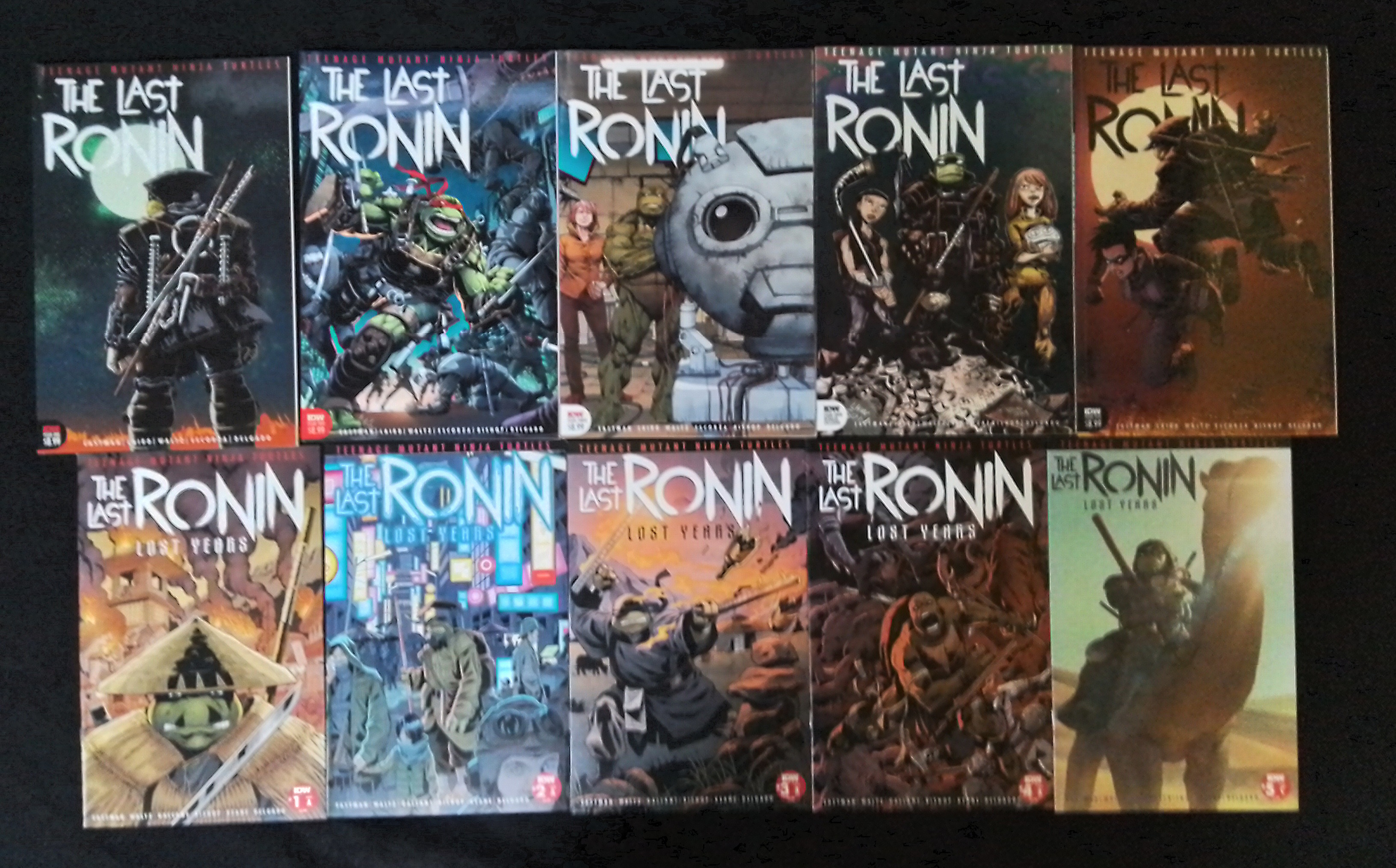 Teenage Mutant Ninja Turtles: The Last Ronin 1-5 & The Lost Years #1-5 Lot