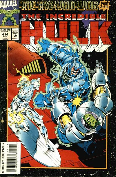 The Incredible Hulk #414 [Direct Edition]-Very Fine