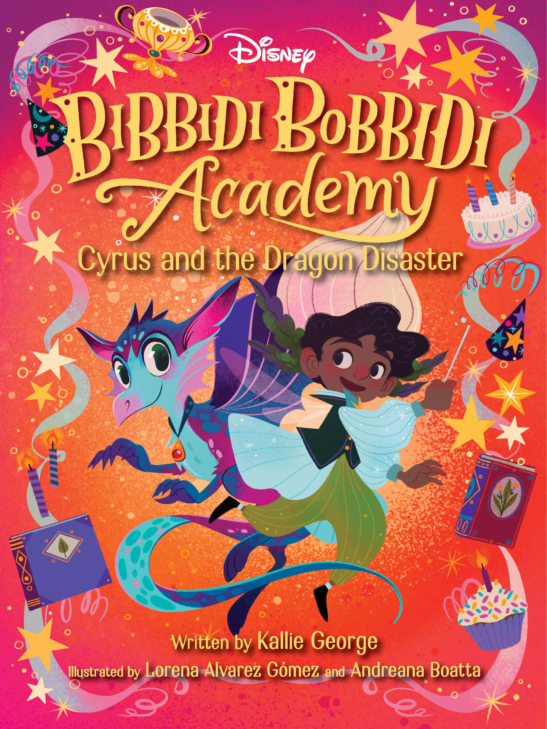 Disney Bibbidi Bobbidi Academy Paperback Volume 4 Cyrus and the Dragon Disaster
