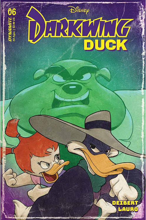 Darkwing Duck #6 Cover Q Last Call Staggs Original
