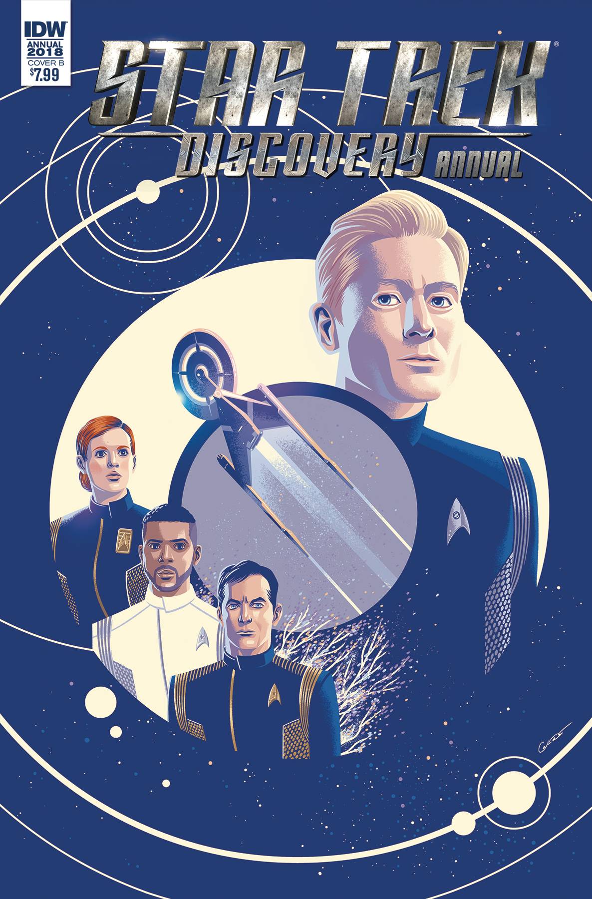 Star Trek Discovery Annual 2018 #1 Cover B Caltsoudas