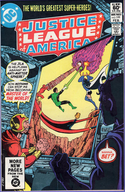 Justice League of America #199 [Direct]-Very Fine (7.5 – 9)