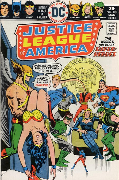 Justice League of America #128-Fine (5.5 – 7)