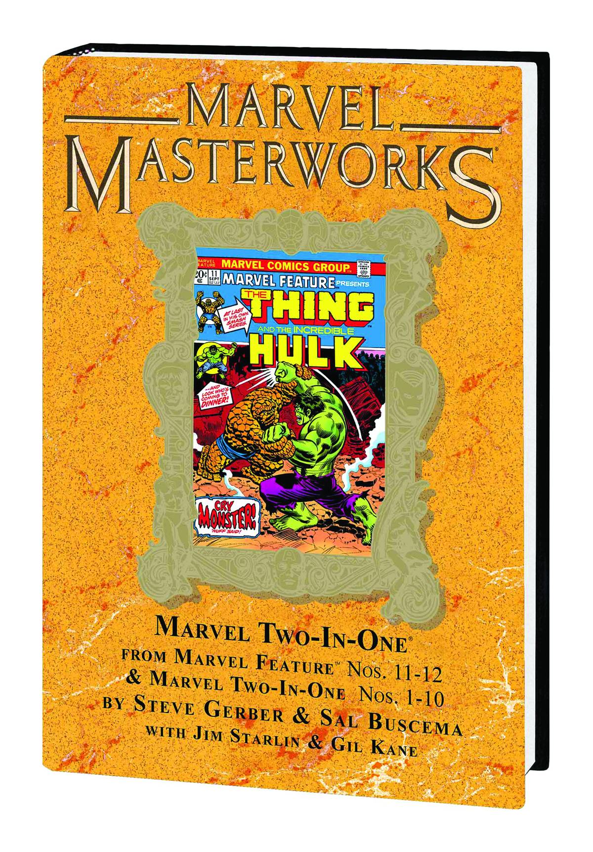 Marvel Masterworks Marvel Two-In-One Hardcover Graphic Novel Volume 1 Direct Market Edition 200