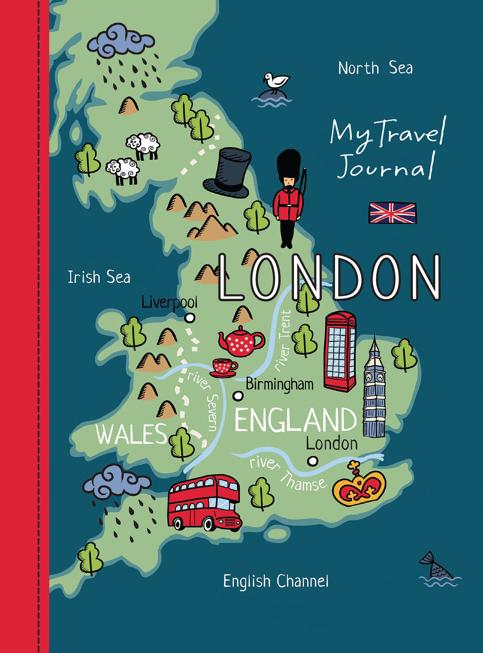 My Travel Journal, London (Hardcover Book)