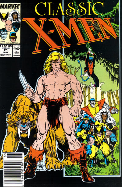 Classic X-Men #21 [Newsstand]-Good (1.8 – 3)