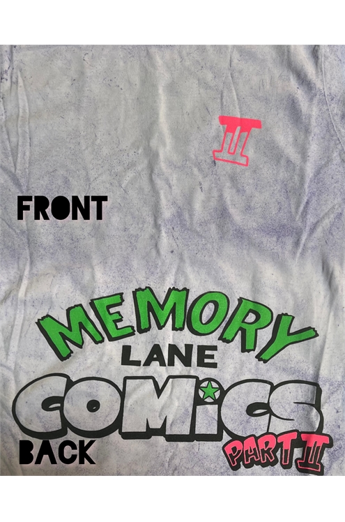 Memory Lane Part II Purple Splash Size Large