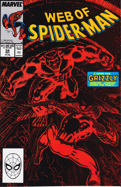 Web of Spider-Man #58 [Direct]-Fine (5.5 – 7)
