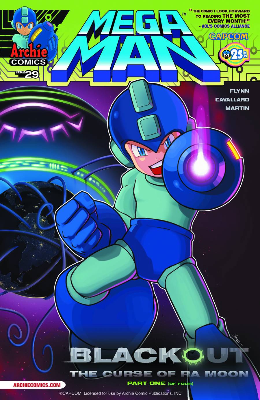 Mega Man #29 Regular Cover