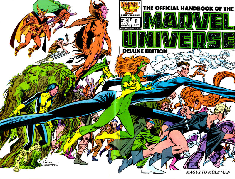 The Official Handbook of The Marvel Universe Deluxe Edition #8 