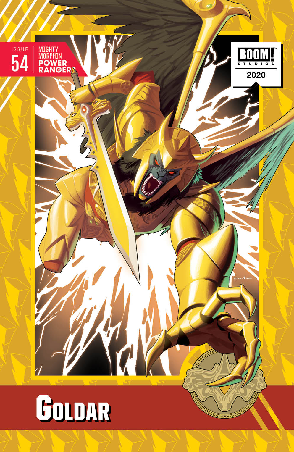 Mighty Morphin Power Rangers #54 10 Copy Anka Incentive
