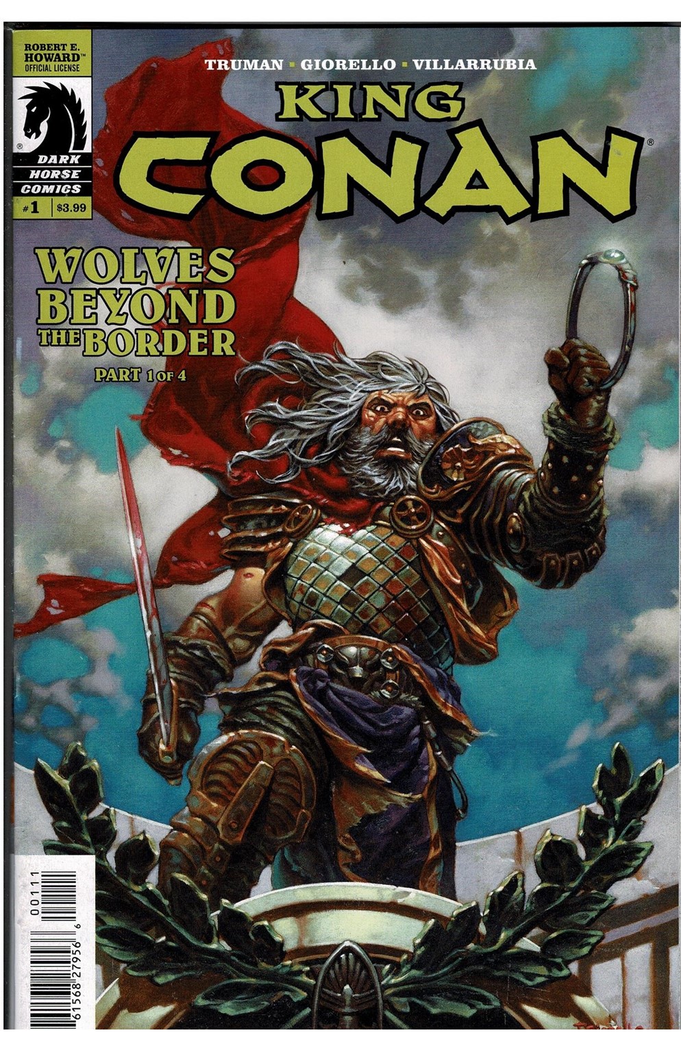 King Conan: Wolves Beyond The Border #1-4 Comic Pack 