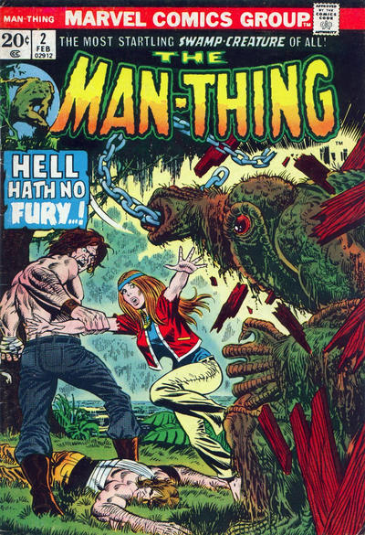 Man-Thing #2 (1974)-Fine (5.5 – 7)