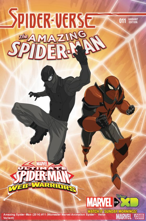 Amazing Spider-Man #11 (Wamester Marvel Animation Spider-&#8203;verse Variant) (2014)