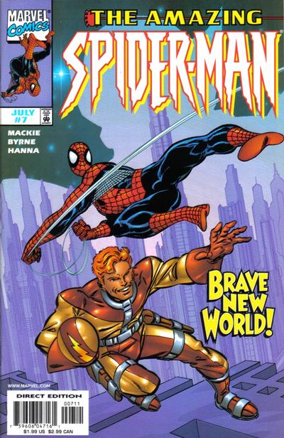 The Amazing Spider-Man #7 [Direct Edition](1999)-Near Mint (9.2 - 9.8)