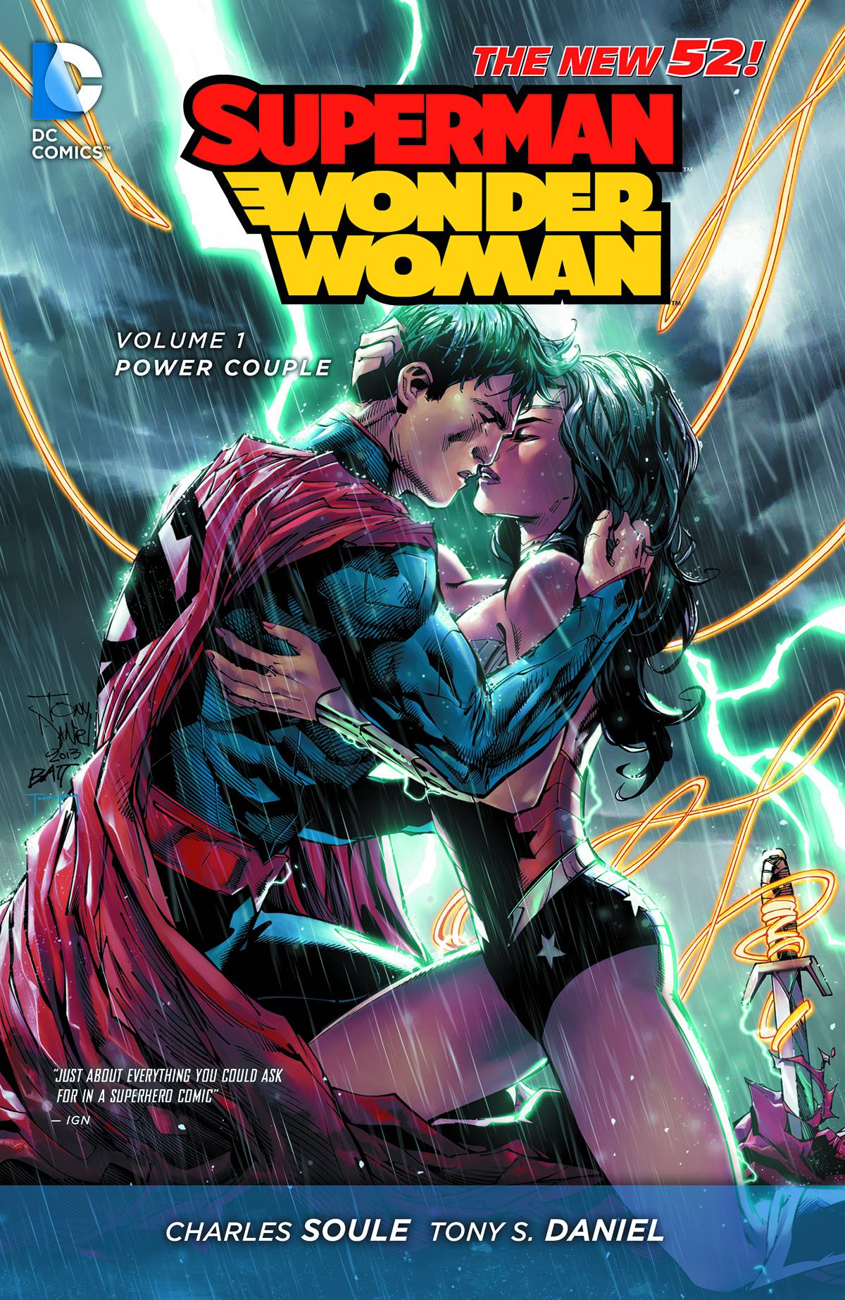 Superman Wonder Woman Graphic Novel Volume 1 Power Couple (New 52)