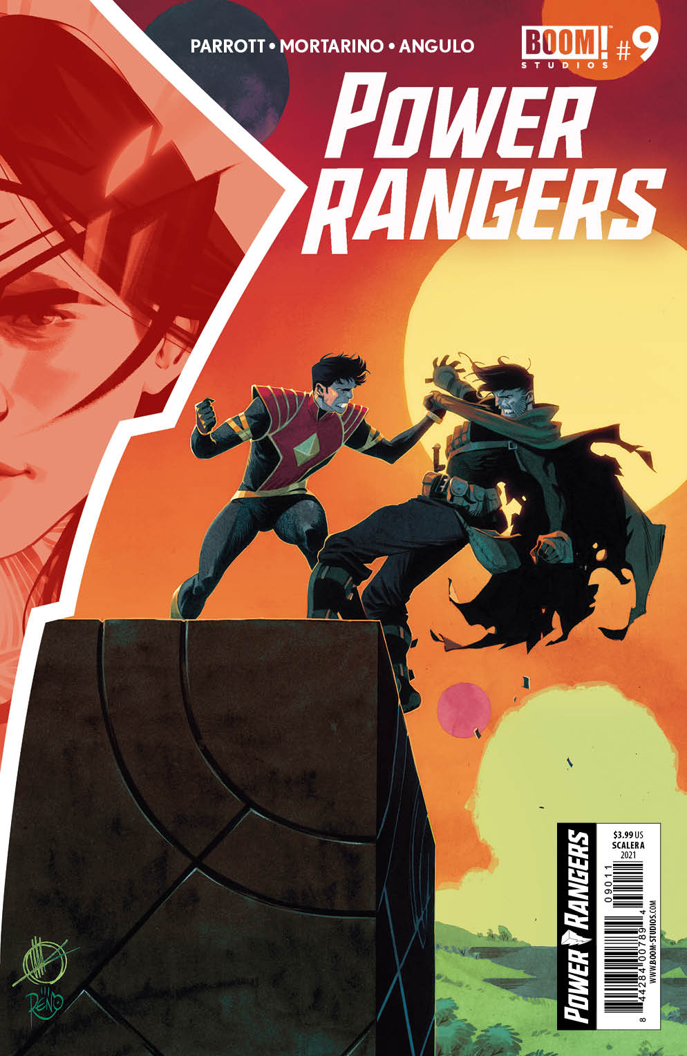 Power Rangers #9 Cover A Scalera