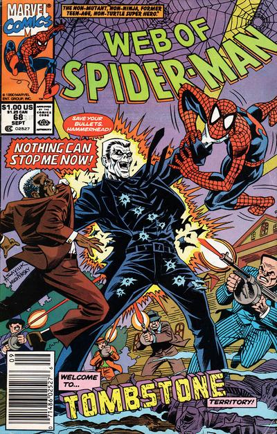 Web of Spider-Man #68 [Newsstand]-Very Good (3.5 – 5)