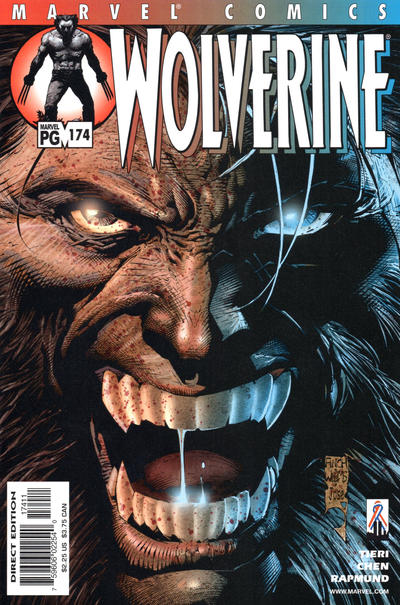 Wolverine #174 [Direct Edition]-Very Fine (7.5 – 9)