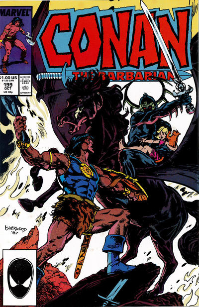 Conan The Barbarian #199 [Direct]-Very Good (3.5 – 5)