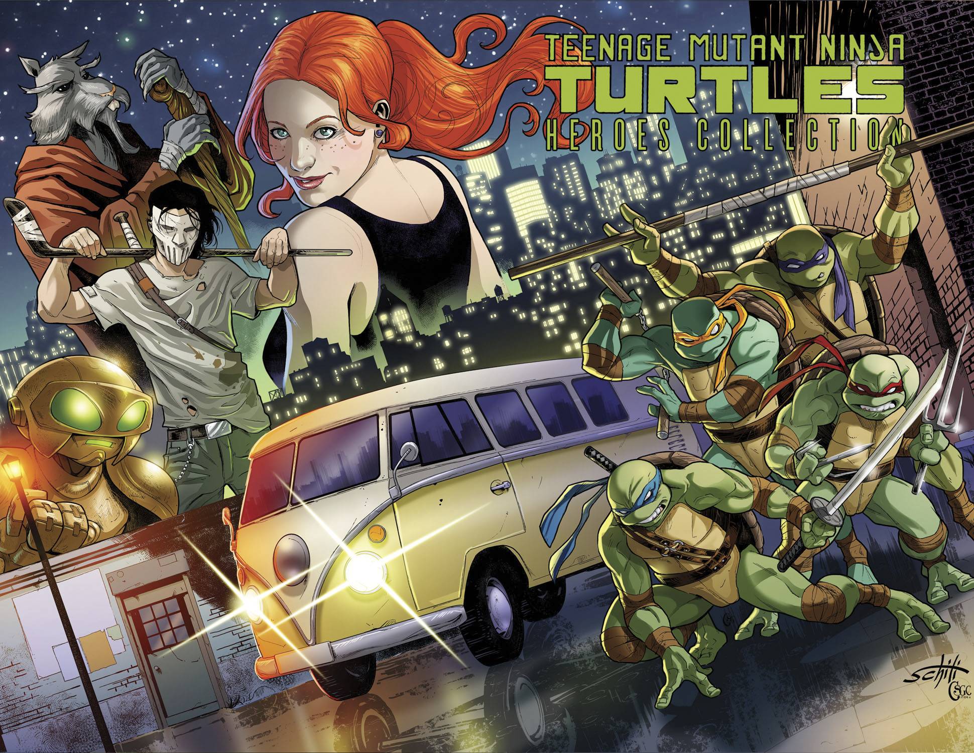 Teenage Mutant Ninja Turtles Heroes Collection Hardcover