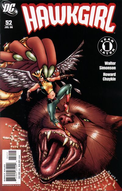 Hawkgirl #52-Very Fine (7.5 – 9)