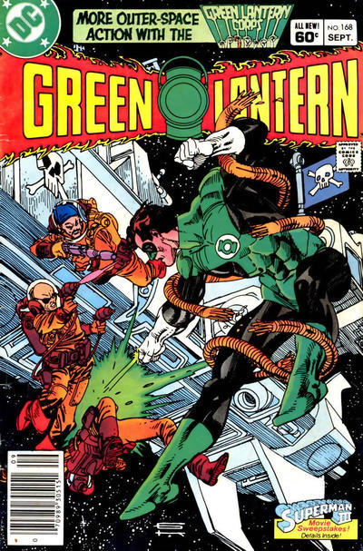 Green Lantern #168 [Newsstand]-Fine (5.5 – 7)