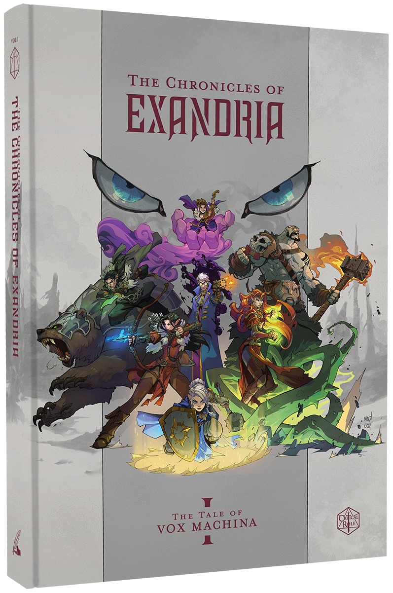 Critical Role The Chronicles of Exandria Volume I The Tale of Vox Machina Hardcover
