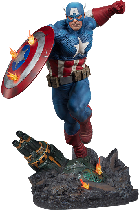 Captain america premium sales format figure