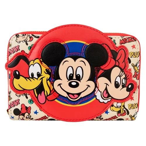 Mickey And Friends Classic Zip-Around Wallet