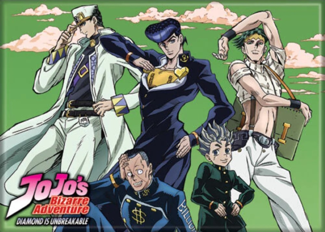 Jojo Josuke Jotaro Rohan Etc Magnet