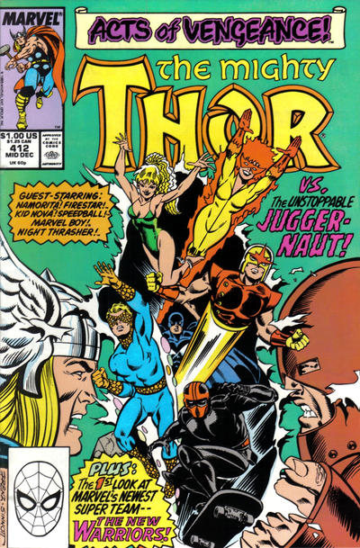 Thor #412 [Direct]-Very Good (3.5 – 5)