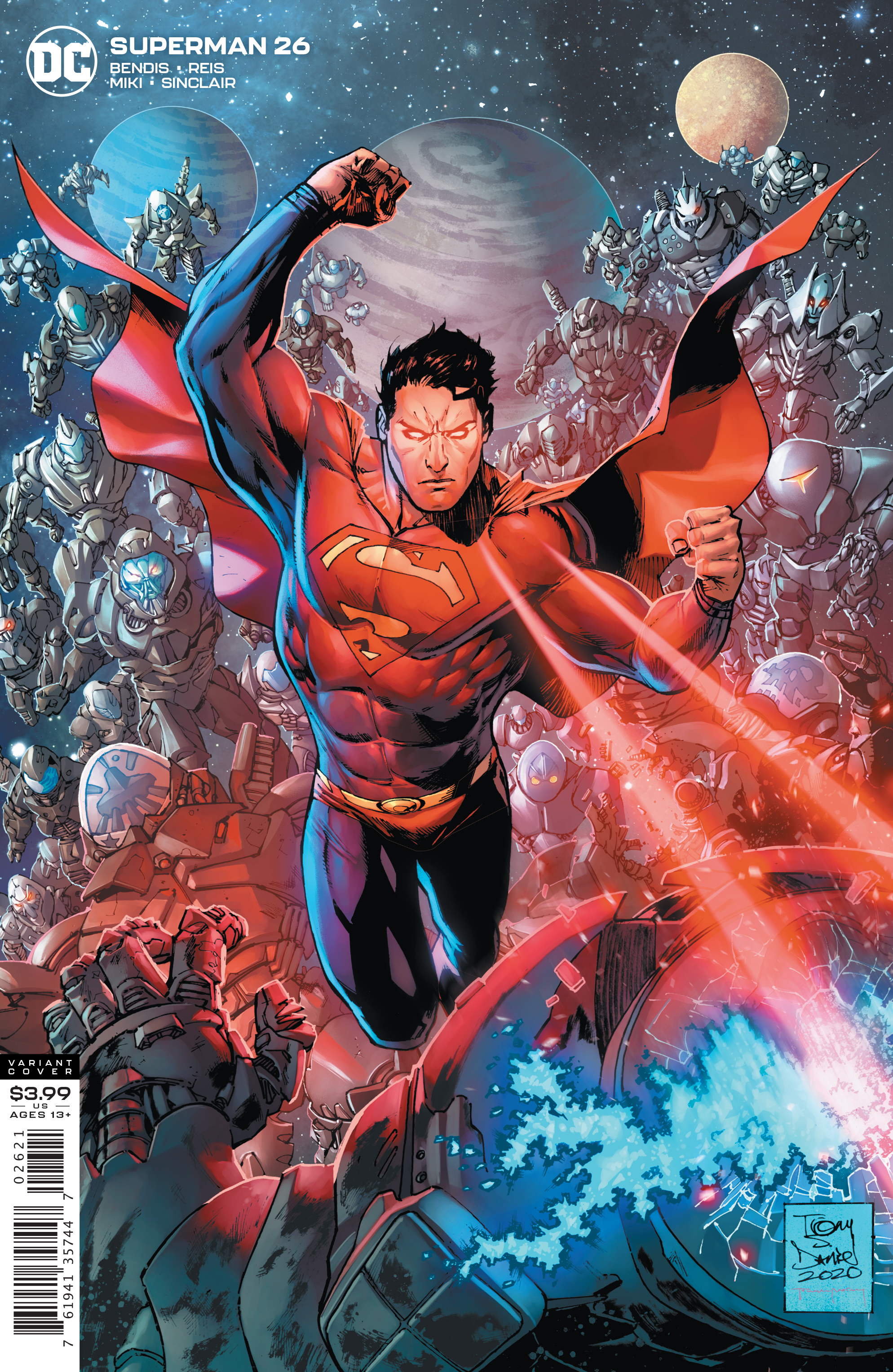 Superman #26 Cover B Tony S Daniel Variant (2018)