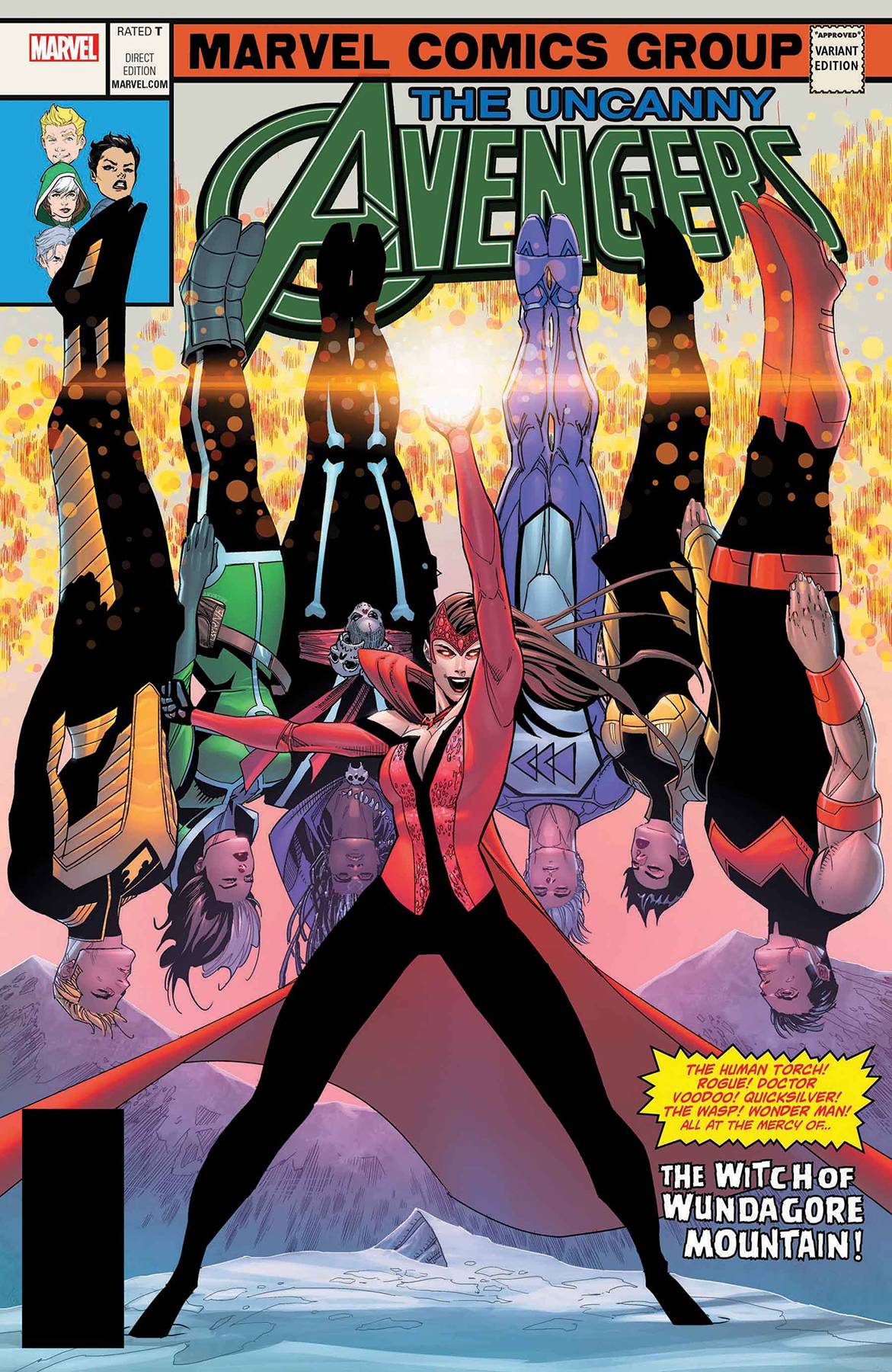 Uncanny Avengers #28 (Malin Lenticular Variant) (2015)