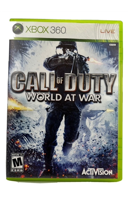 Xbox 360 Xb360 Call of Duty World At War