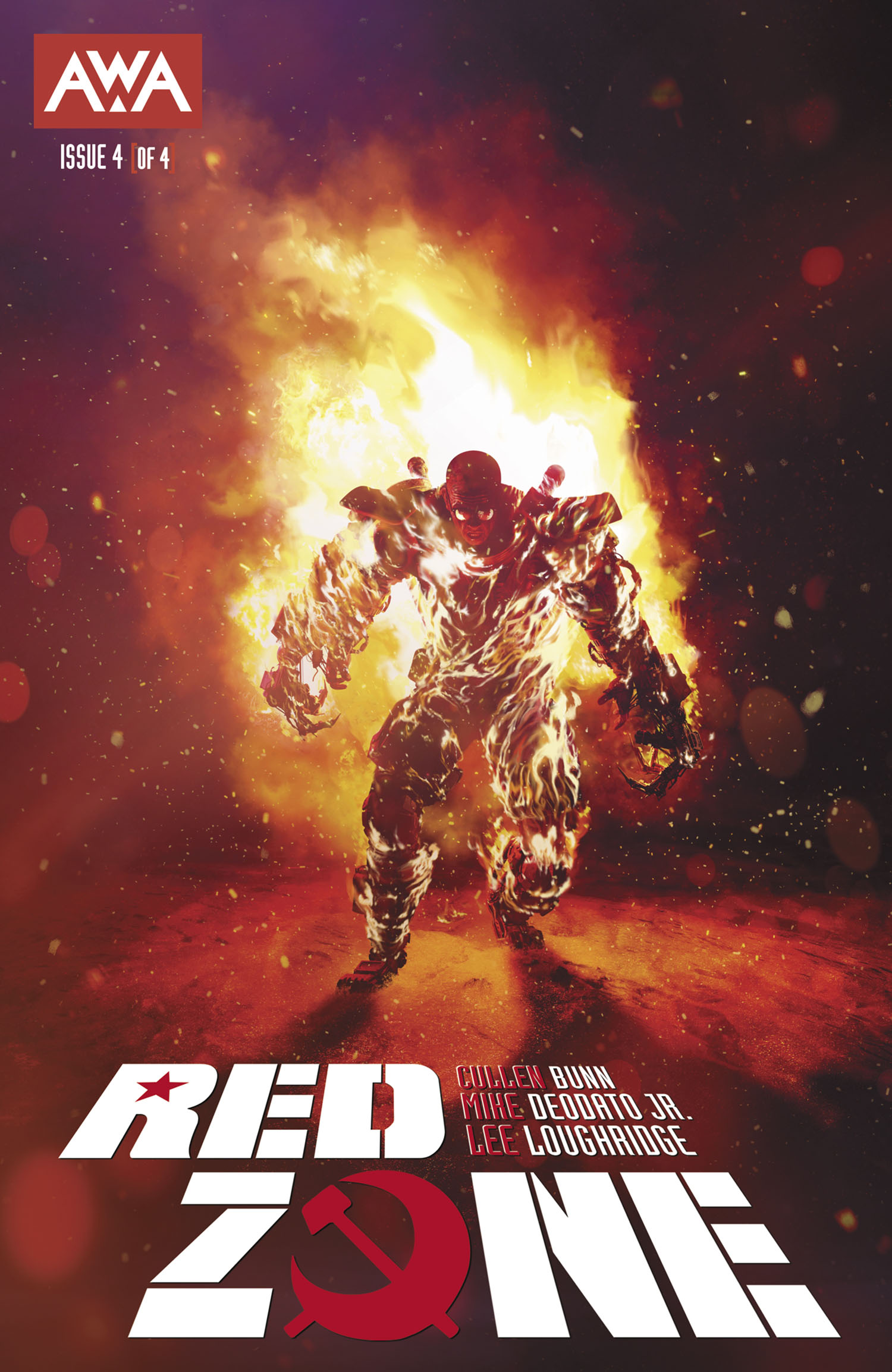Red Zone #4 Cover A Rahzzah (Mature) (Of 4)