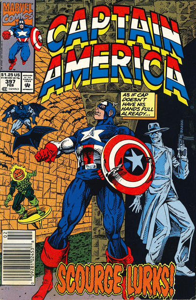 Captain America #397 [Newsstand]-Fine (5.5 – 7)