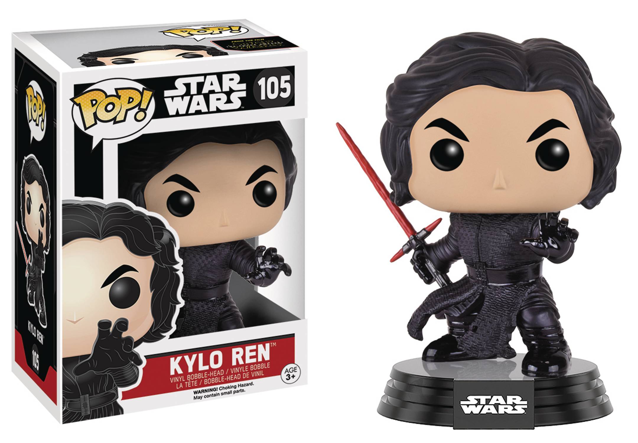 Pop Star Wars E7 Battle Damaged Kylo Ren Vinyl Figure