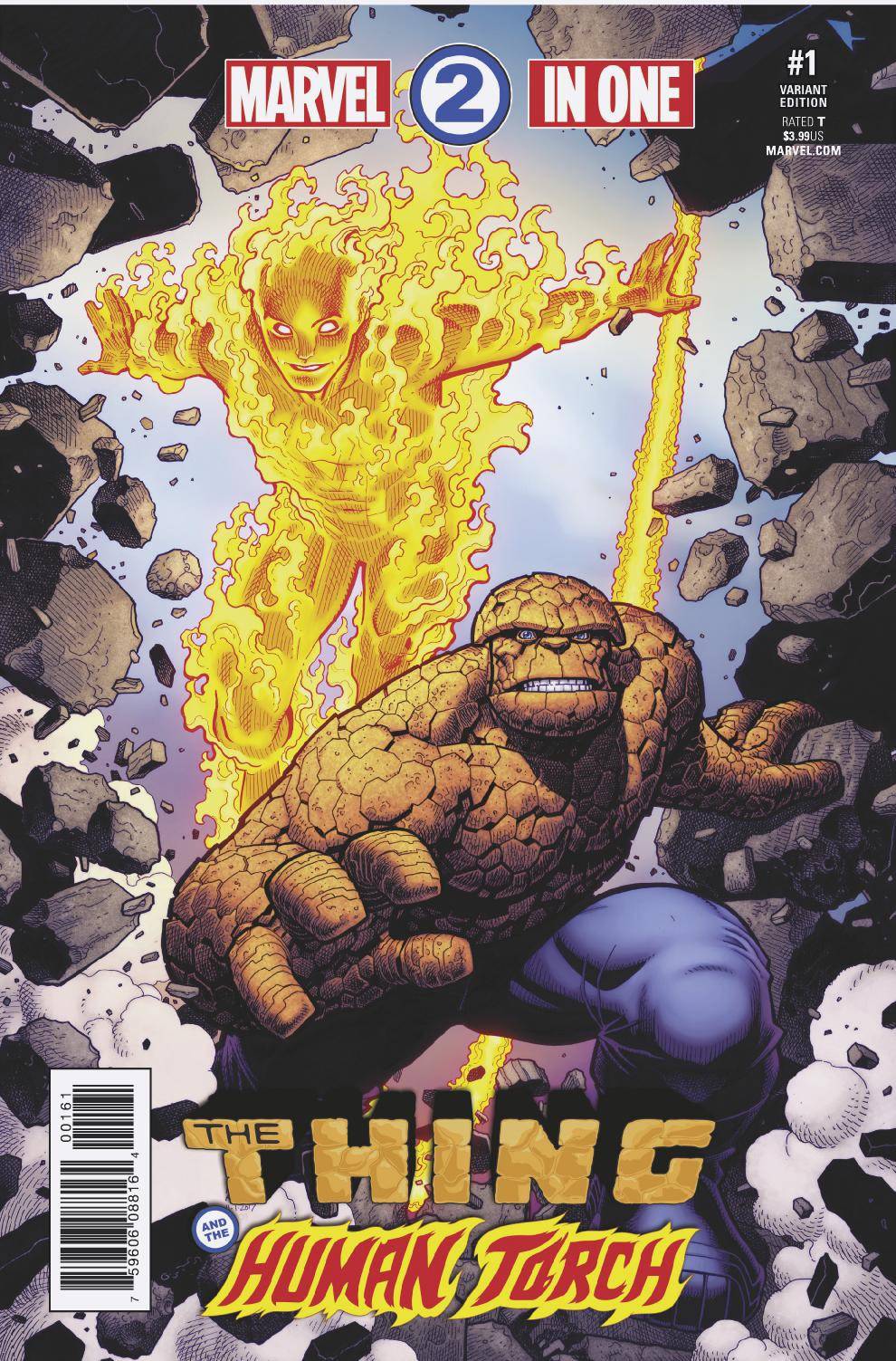 Marvel Two-In-One #1 1 for 25 Incentive Arthur Adams (2017)