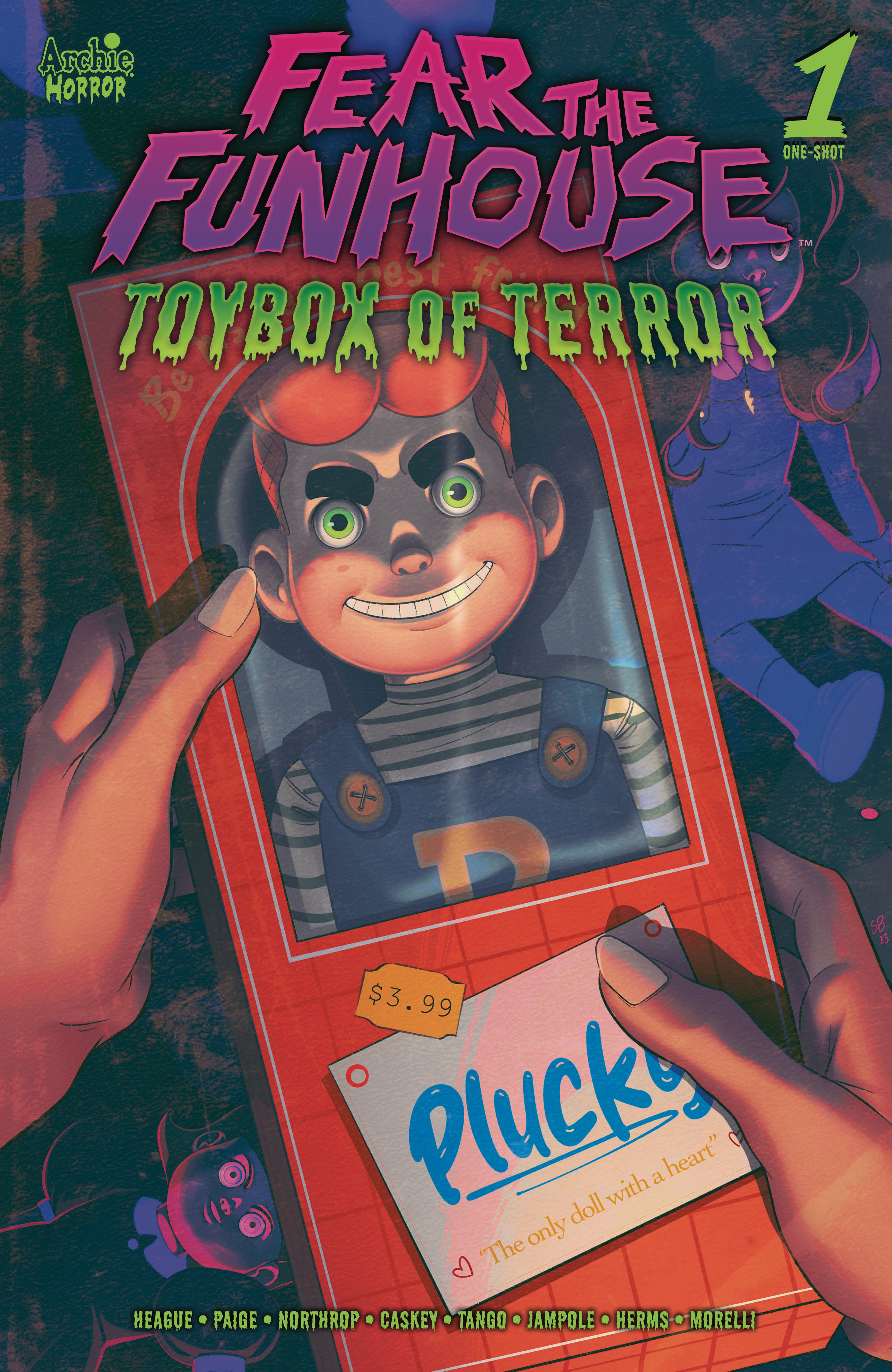 Fear The Funhouse Presents Toybox of Terror #1 Cover B Sweeny Boo