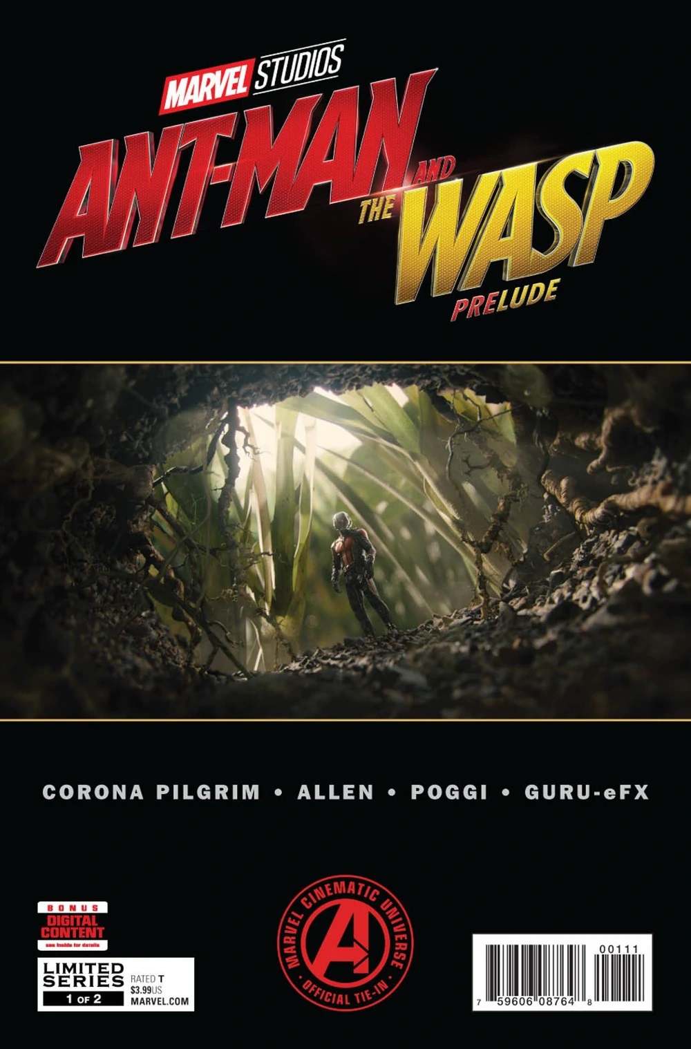 Marvel's Ant-Man And The Wasp Prelude Limited Series Bundle Issues 1-2