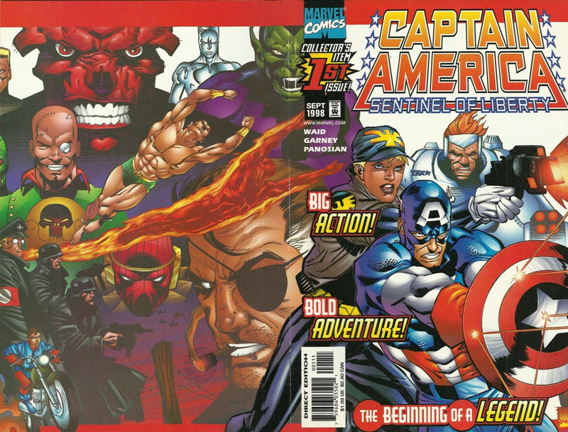 Captain America: Sentinel of Liberty #1 [Direct Edition]