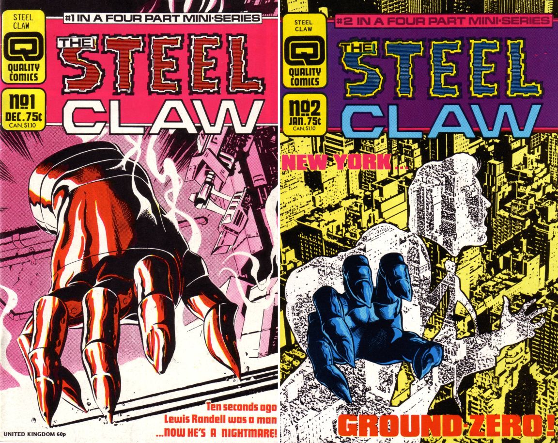 The Steel Claw Mini-Series Bundle Issues 1-4