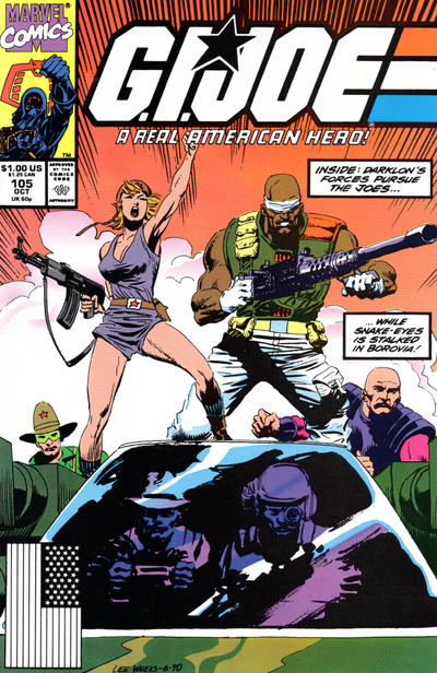 G.I. Joe, A Real American Hero #105 [Direct]-Fine (5.5 – 7)