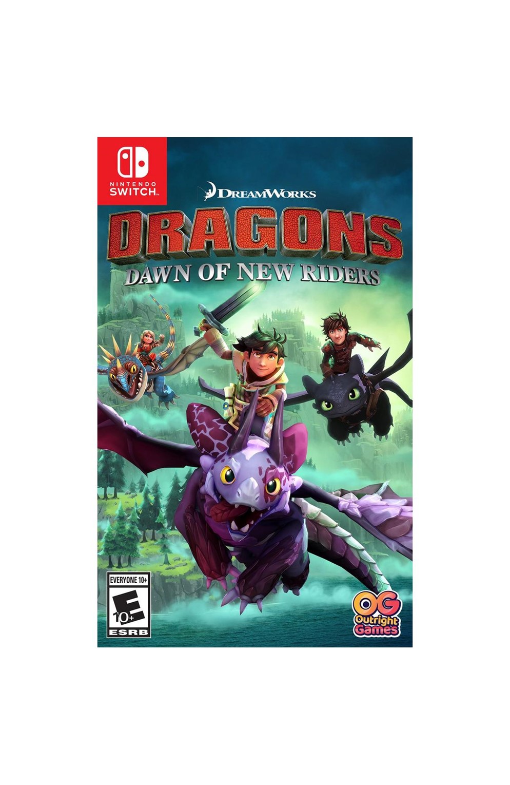 Nintendo Switch Dreamworks Dragons Dawn of New Riders